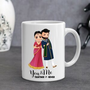Personalized couple photo mug