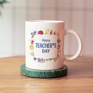 Personalized teacher's day mug
