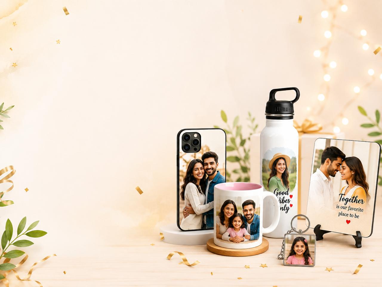 Personalized gifts and custom products